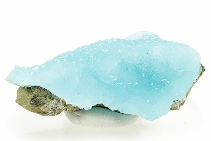 Glistening Sky-Blue Hemimorphite - Congo #366084